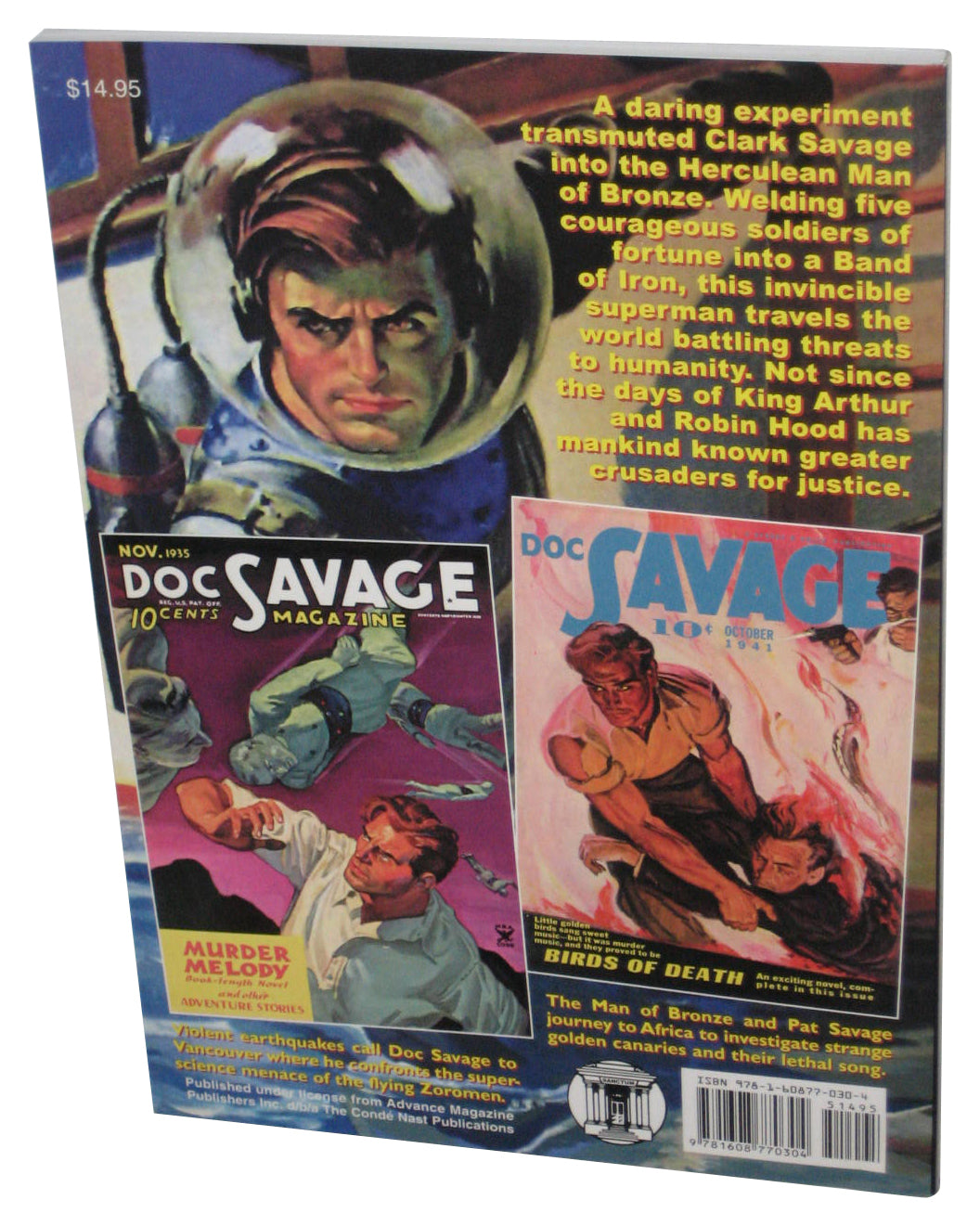 Doc Savage Murder Melody & Birds of Death (2010) Paperback Book #38