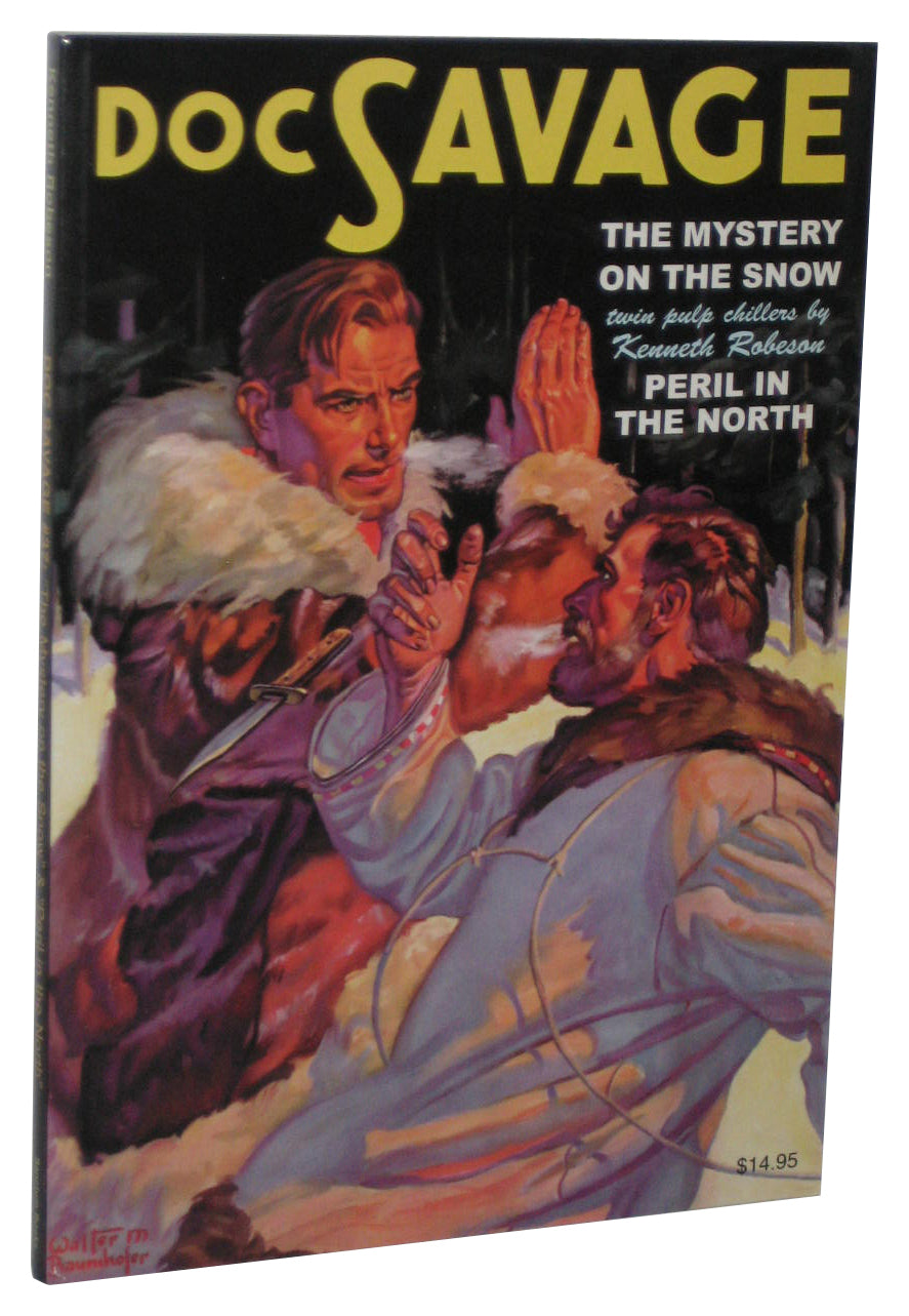 Doc Savage Mystery On The Snow & Peril In The North (2010) Paperback Book #37