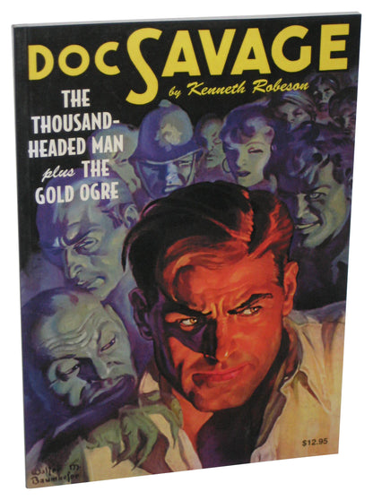 Doc Savage Thousand-Headed Man and The Gold Ogre (2008) Paperback Book #20