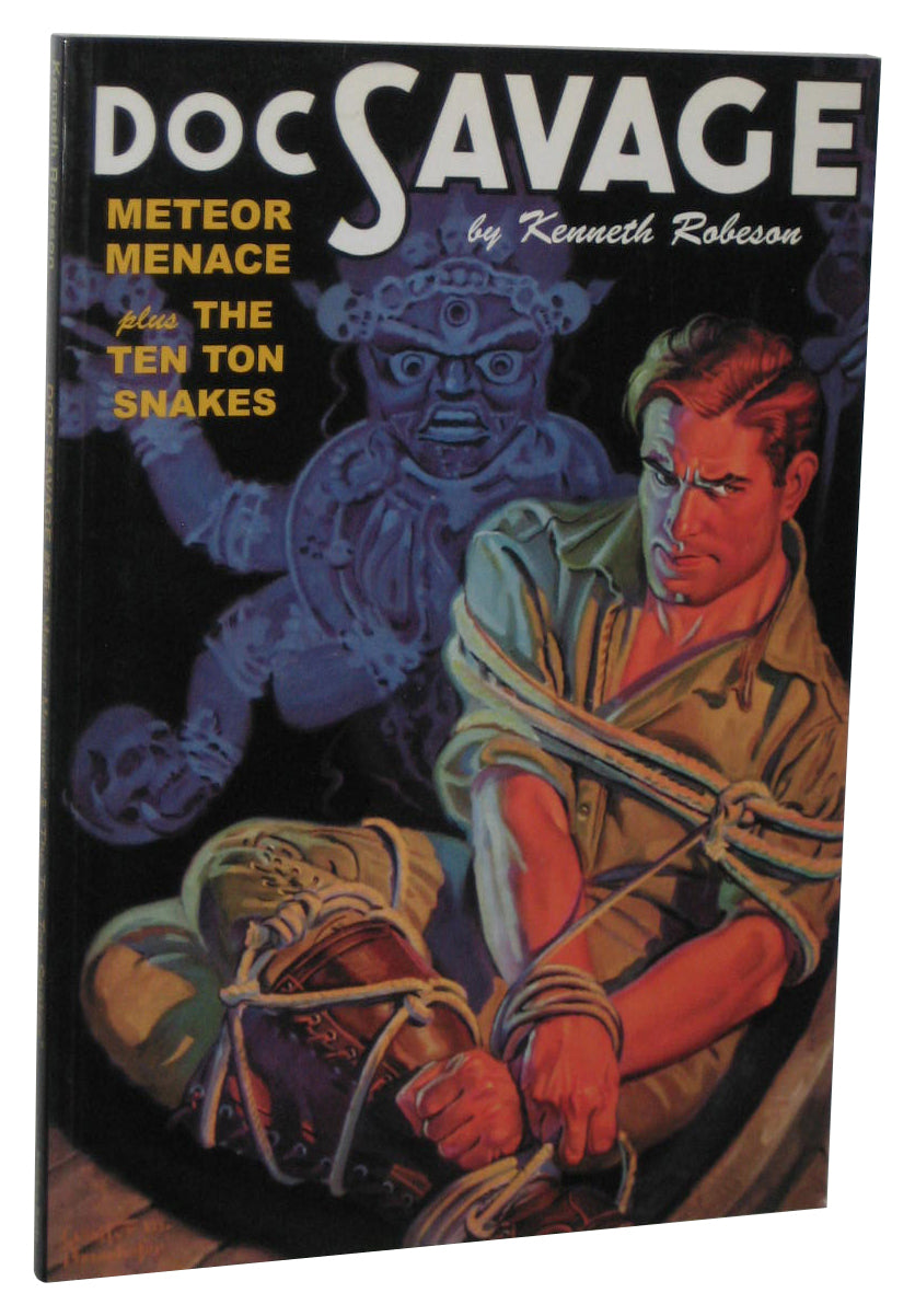 Doc Savage Meteor Menace & Ten Ton Snakes (2010) Paperback Book #35