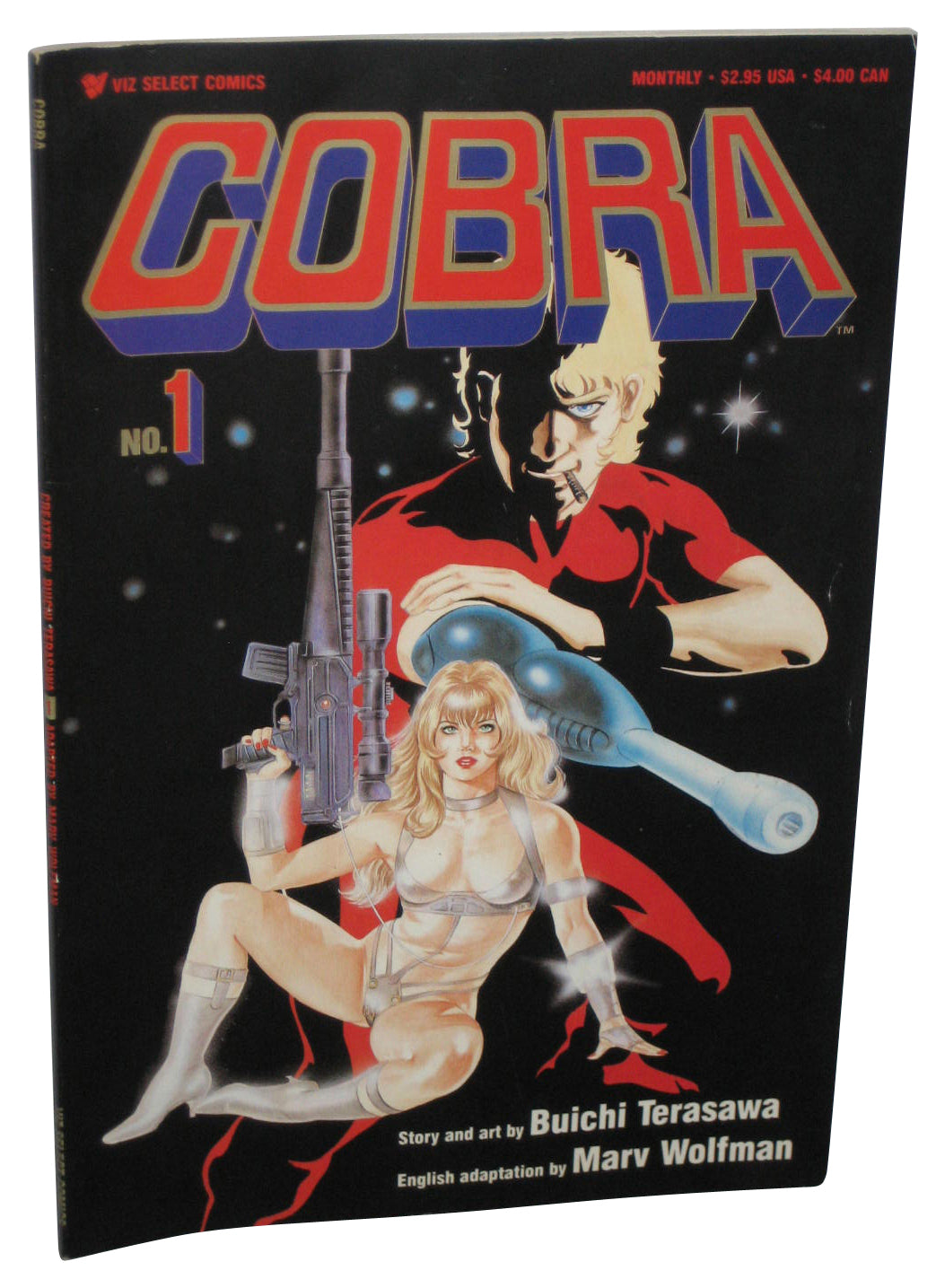 Cobra Viz Select (1990) Anime Paperback Comic Book No. 1