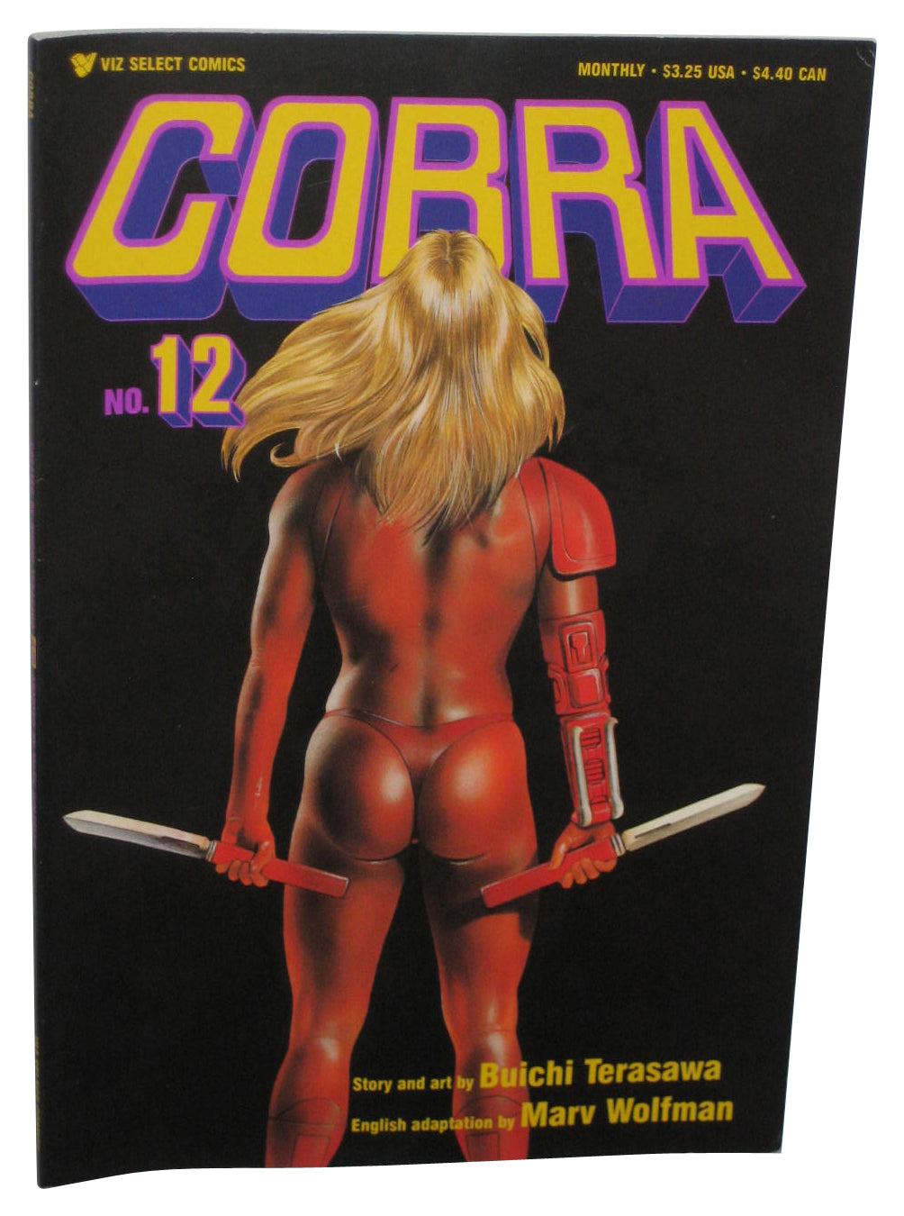 Cobra Viz Select (1990) Anime Paperback Comic Book No. 12
