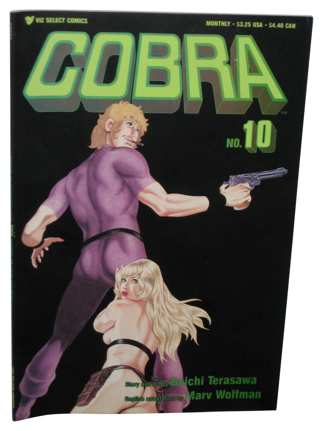 Cobra Viz Select (1990) Anime Paperback Comic Book No. 10