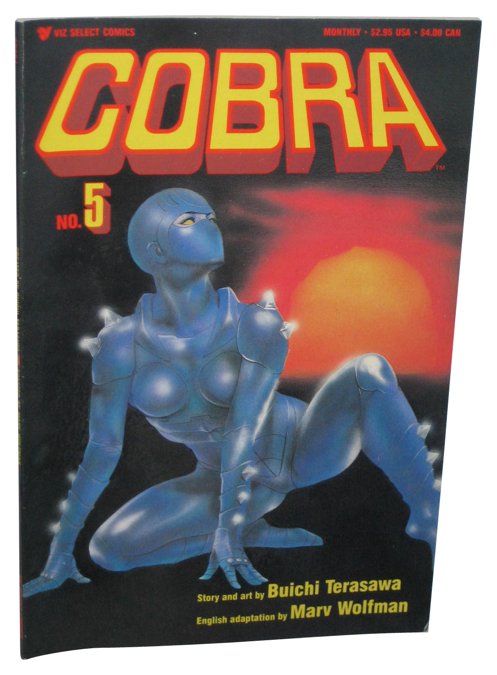 Cobra Viz Select (1990) Anime Paperback Comic Book No. 5
