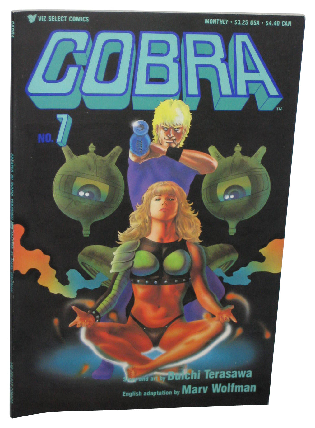 Cobra Viz Select (1990) Anime Paperback Comic Book No. 1
