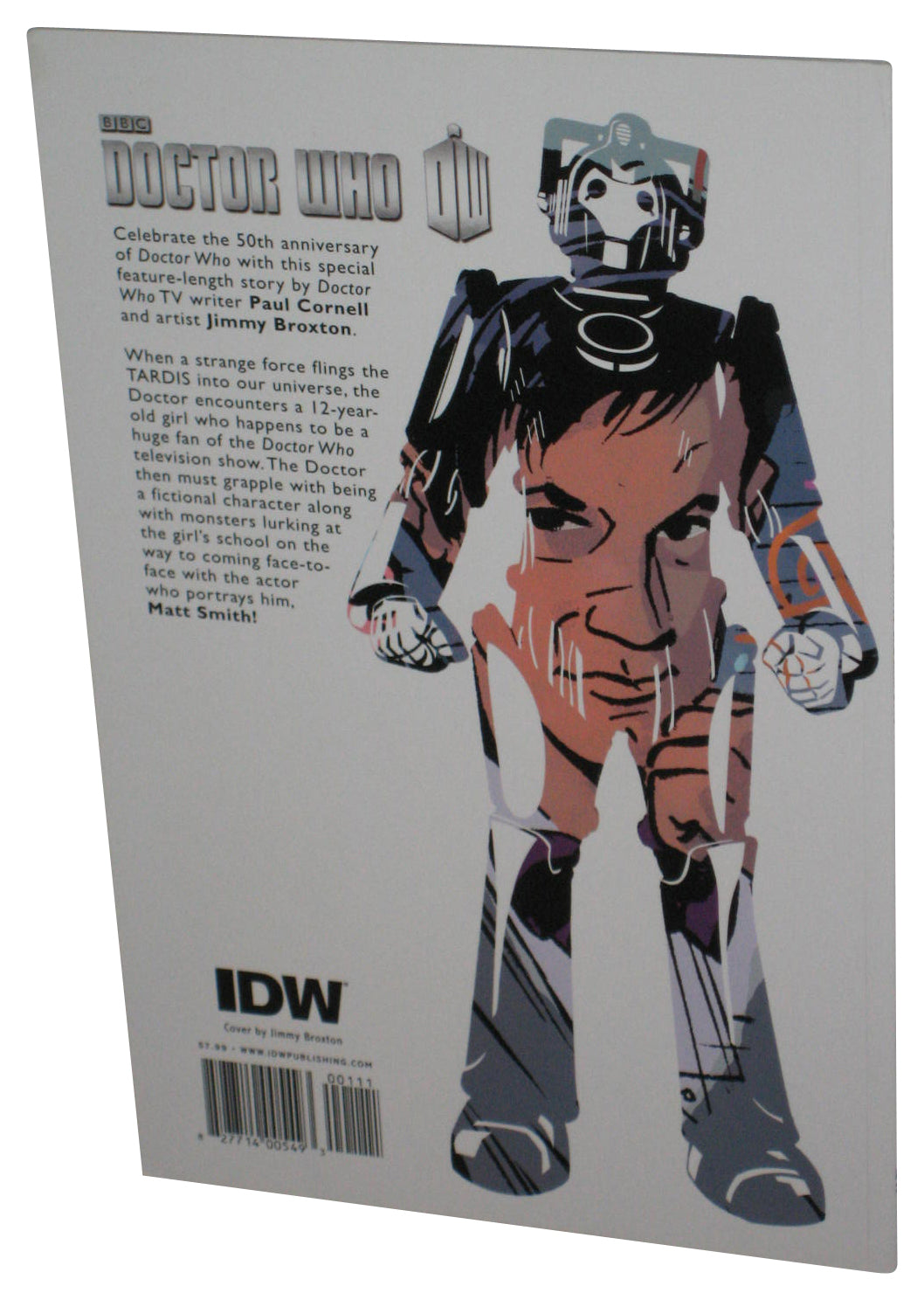 Doctor Who Special 2013 Cornell Broxton IDW Comic Paperback Book #1