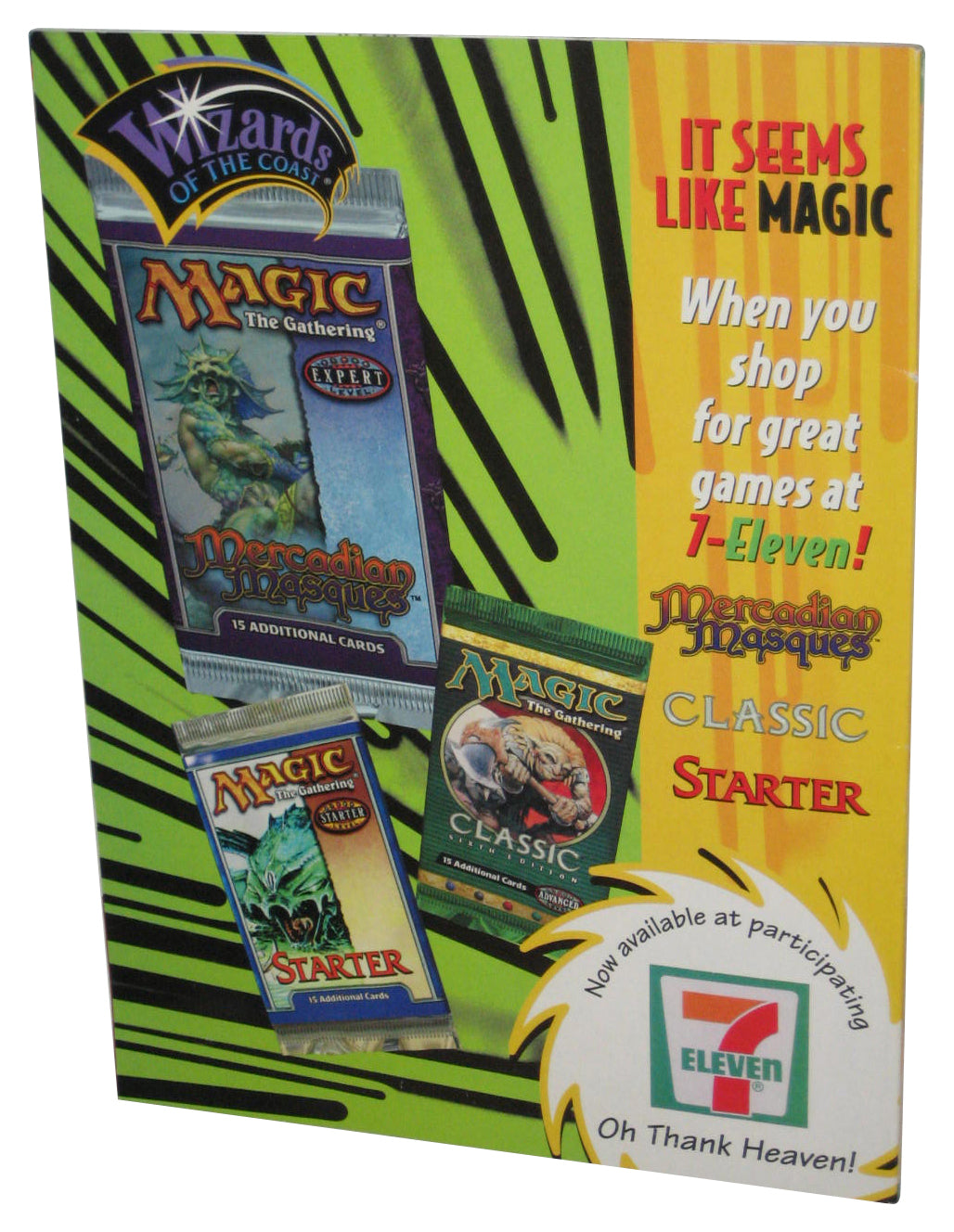 Top Deck Pokemon TCG League Wizards of The Coast February 2000 Magazine Book