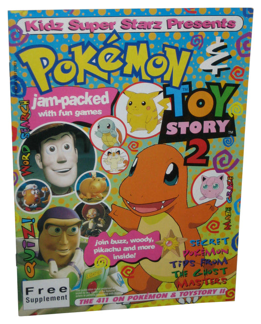 Kidz Super Starz Presents Toy Story 2 Pokemon Free Supplement Paperback Book