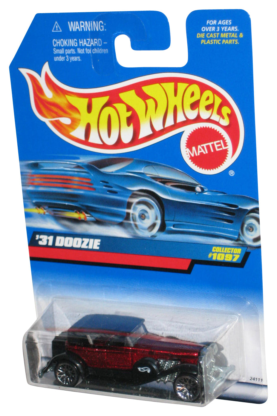 Hot Wheels Red & Black '31 Doozie Collector Toy Car #1097