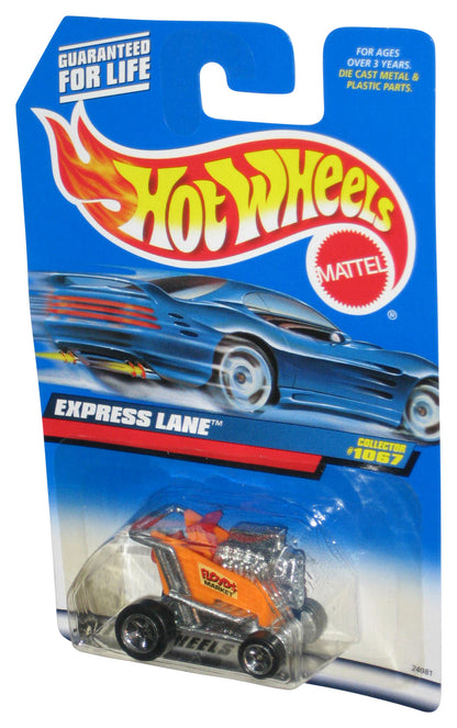 Hot Wheels Express Lane (1998) Orange Collector Toy Car #1067