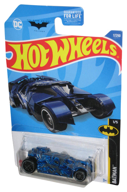 Hot Wheels The Dark Knight Batmobile 1/5 (2021) Blue Toy Car 7/250