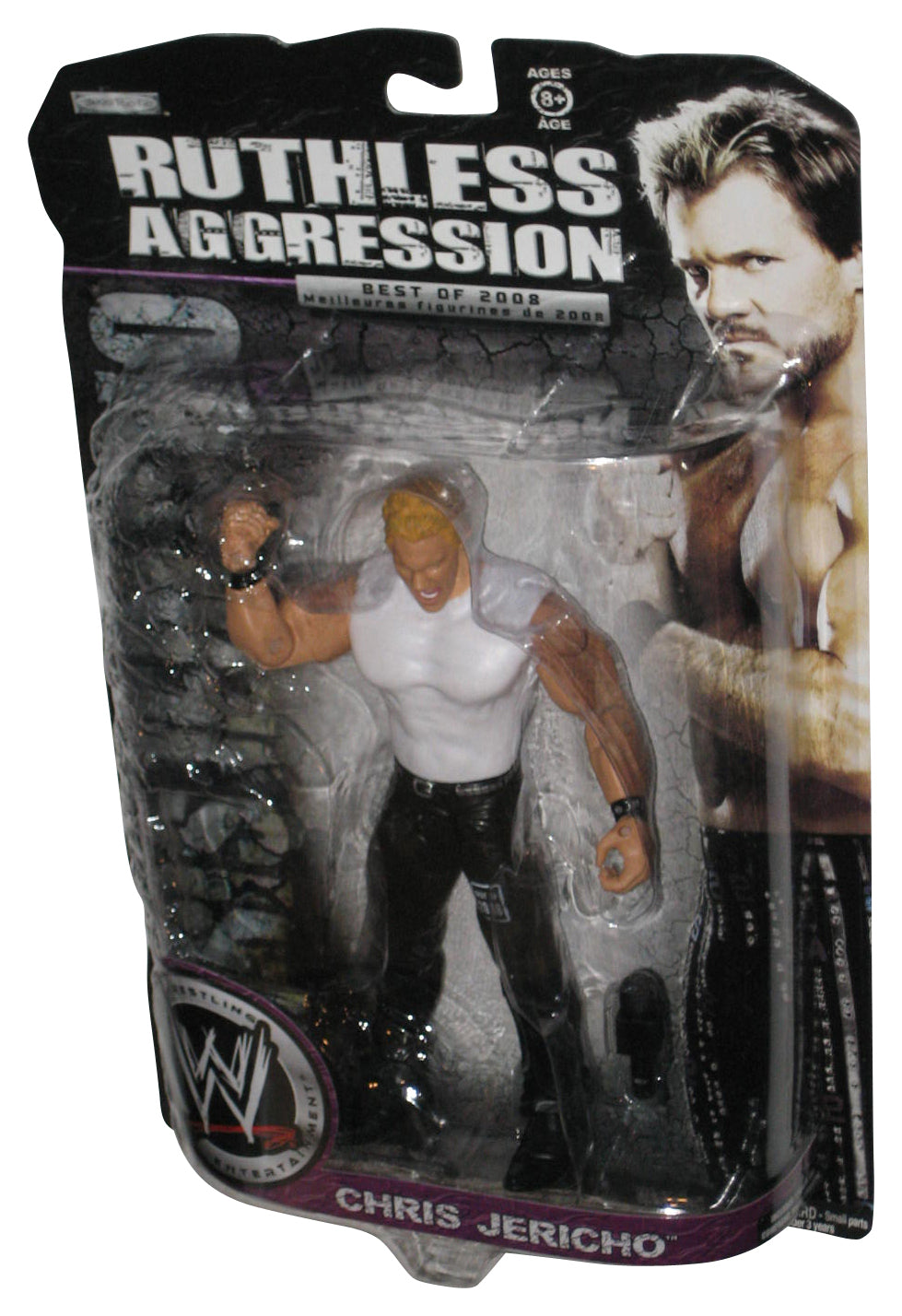WWE Ruthless Aggression Best of 2008 Jakks Pacific Action Figure w/ Mic