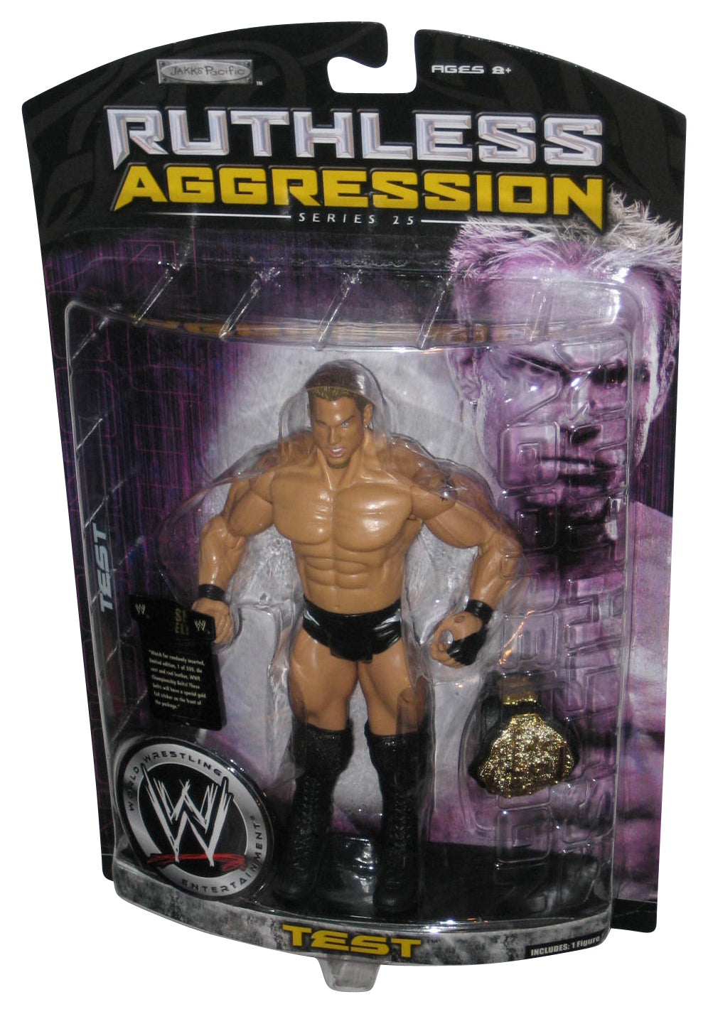 WWE Wrestling Ruthless Aggression (2006) Series 25 Test Action Figure w/ Chase Belt