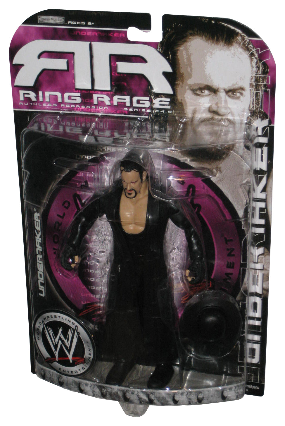 WWE Wrestling Ruthless Aggression (2006) Series 24.5 Undertaker Figure w/ Hat