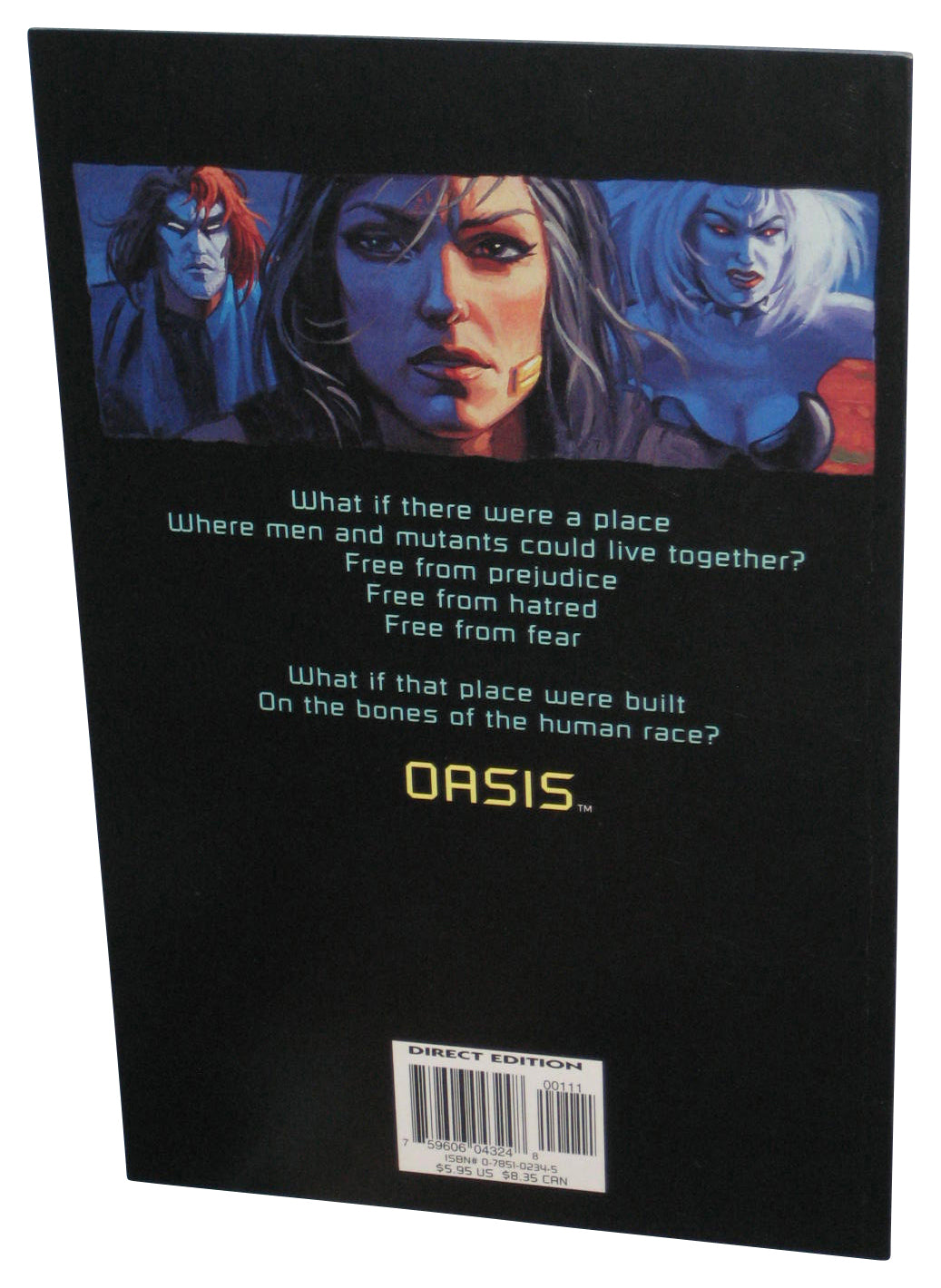 Marvel Comics X-Men 2099 Oasis (1996) Paperback Book