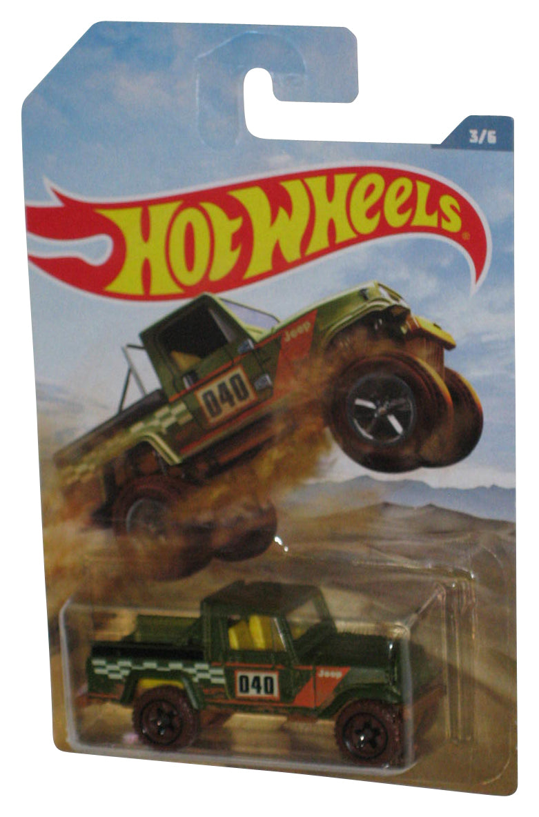 Hot Wheels Off Road Jeep Scrambler (2018) Mattel Green Toy Car 3/6