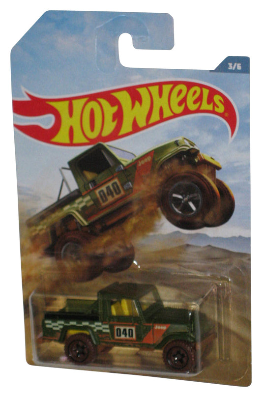 Hot Wheels Off Road Jeep Scrambler (2018) Mattel Green Toy Car 3/6