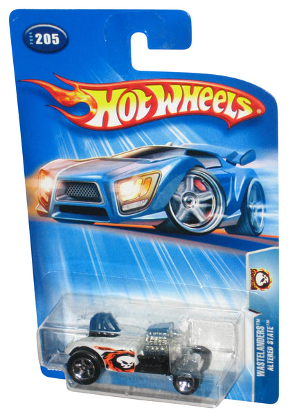 Hot Wheels Wastelanders (2004) White Altered State Toy Car #205