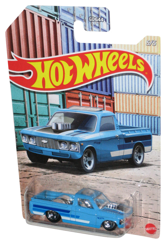 Hot Wheels Custom '72 Chevy Luv (2020) Mattel Blue Truck Toy 5/5