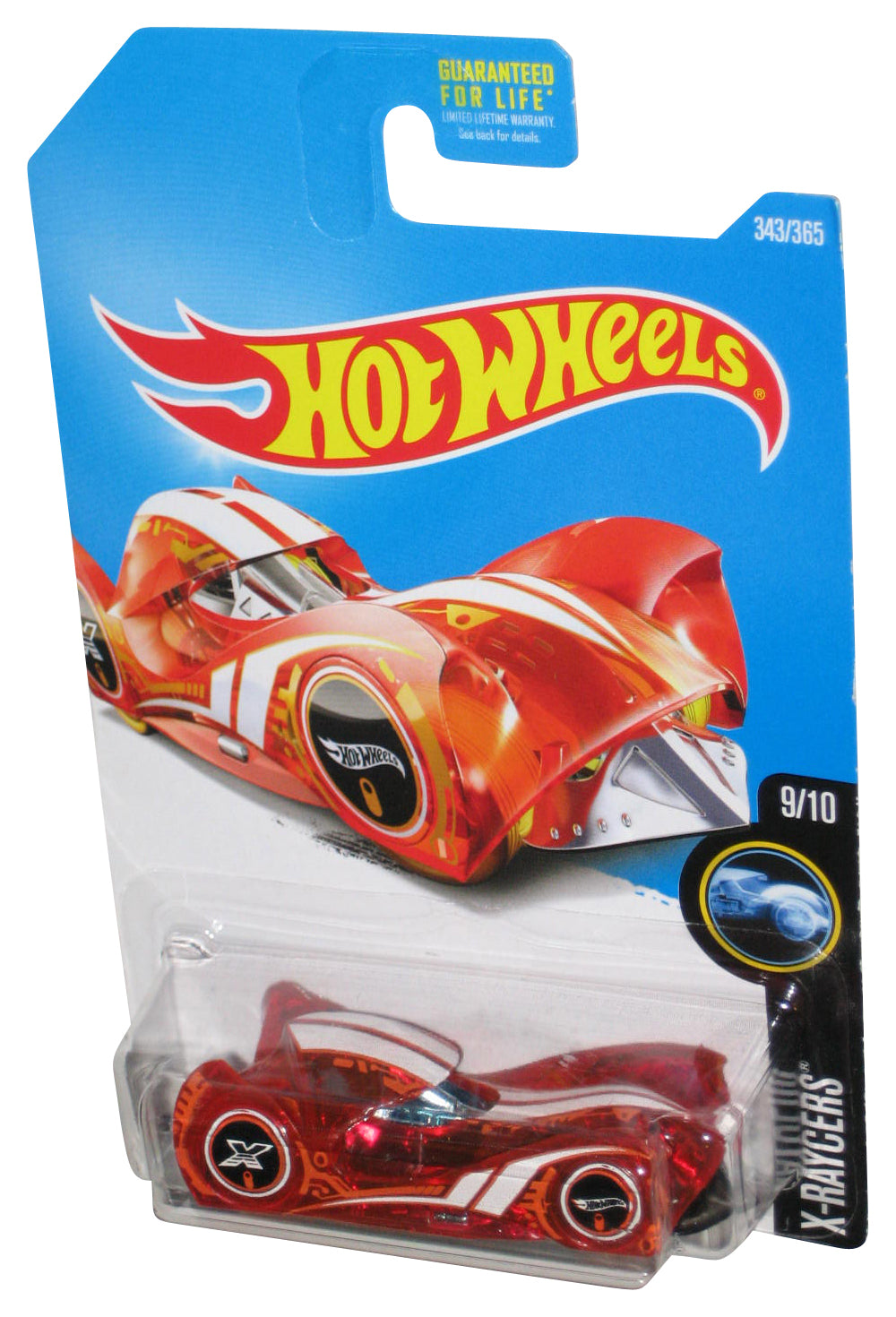 Hot Wheels X-Raycers 9/10 (2015) Red Cloak and Dagger Toy Car 343/365