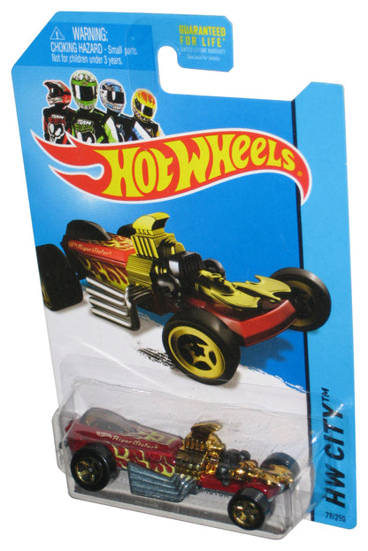 Hot Wheels HW City (2013) Red Rigor Motor Toy Car 79/250