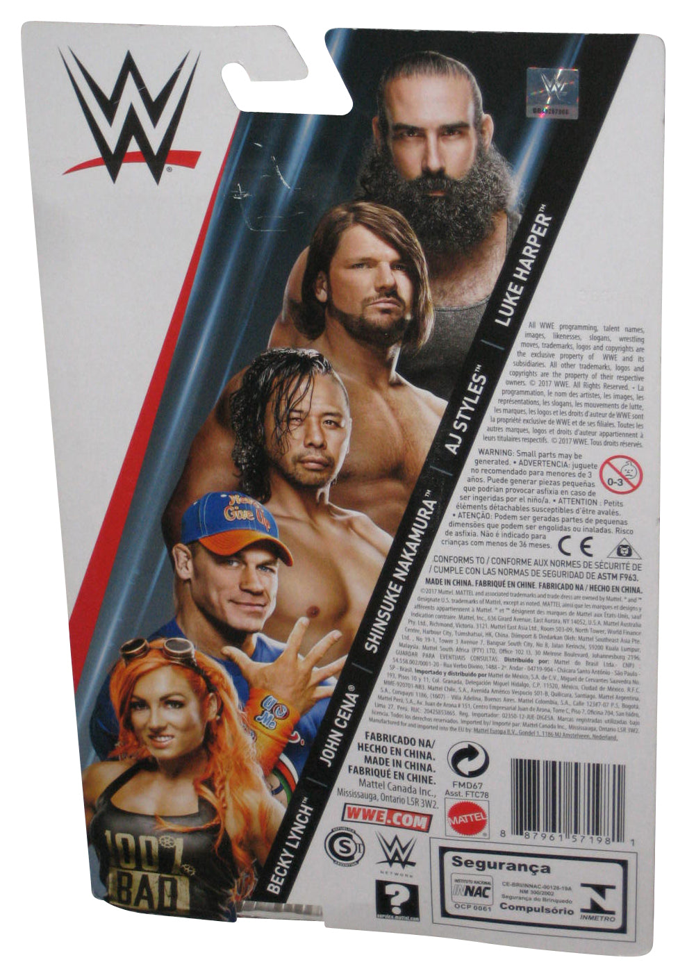 WWE Wrestling Series 82 (2017) Becky Lynch Action Figure