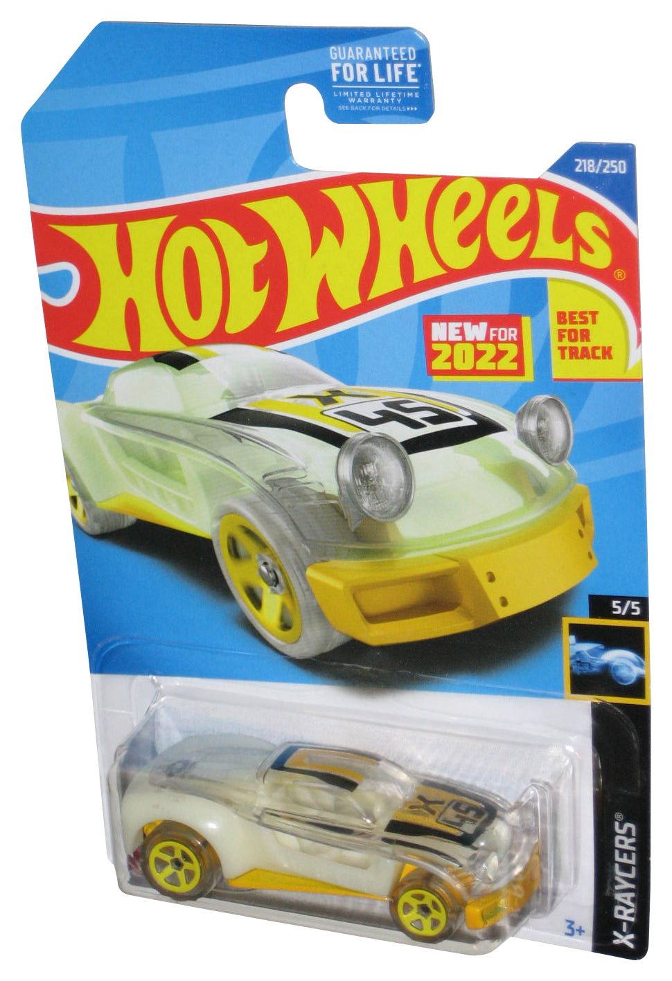 Hot Wheels X-Raycers 5/5 (2022) Lightnin' Bug White Car 218/250