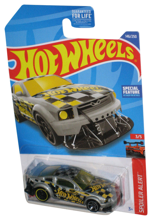 Hot Wheels Spoiler Alert 3/5 (2021) Gray 2005 Ford Mustang Toy Car 146/250