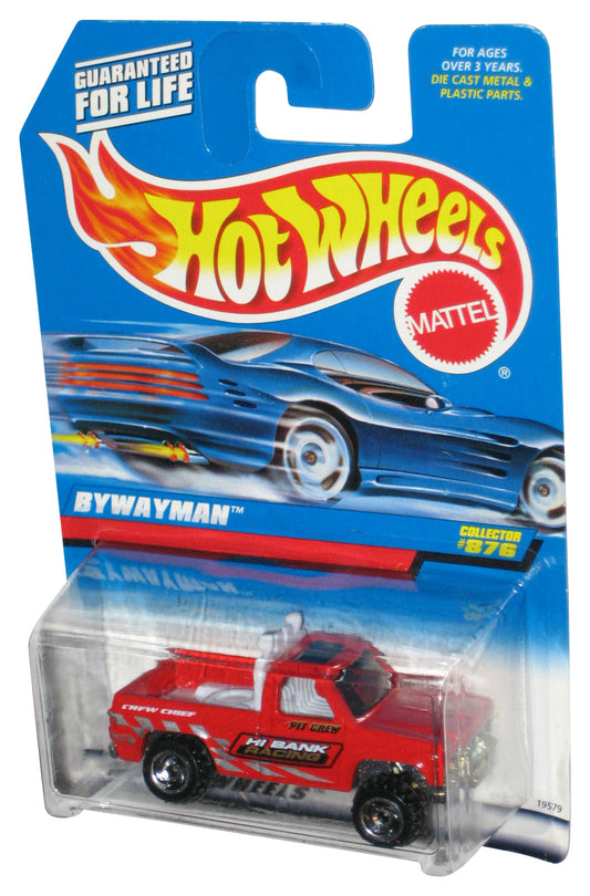 Hot Wheels Bywayman (1997) Mattel Red Toy Truck #876
