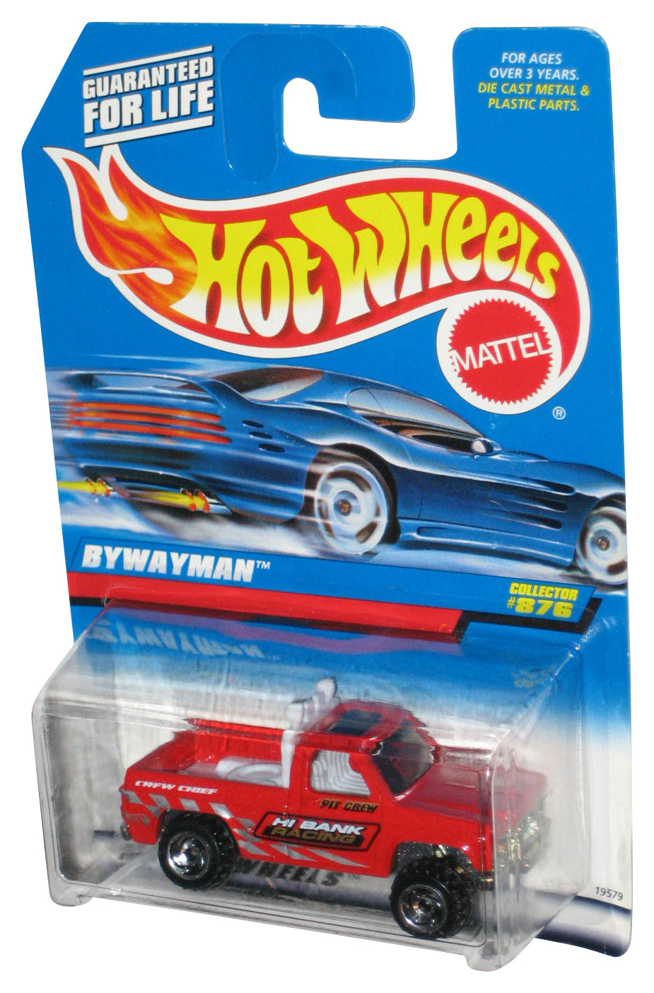 Hot Wheels Bywayman (1997) Mattel Red Toy Truck #876