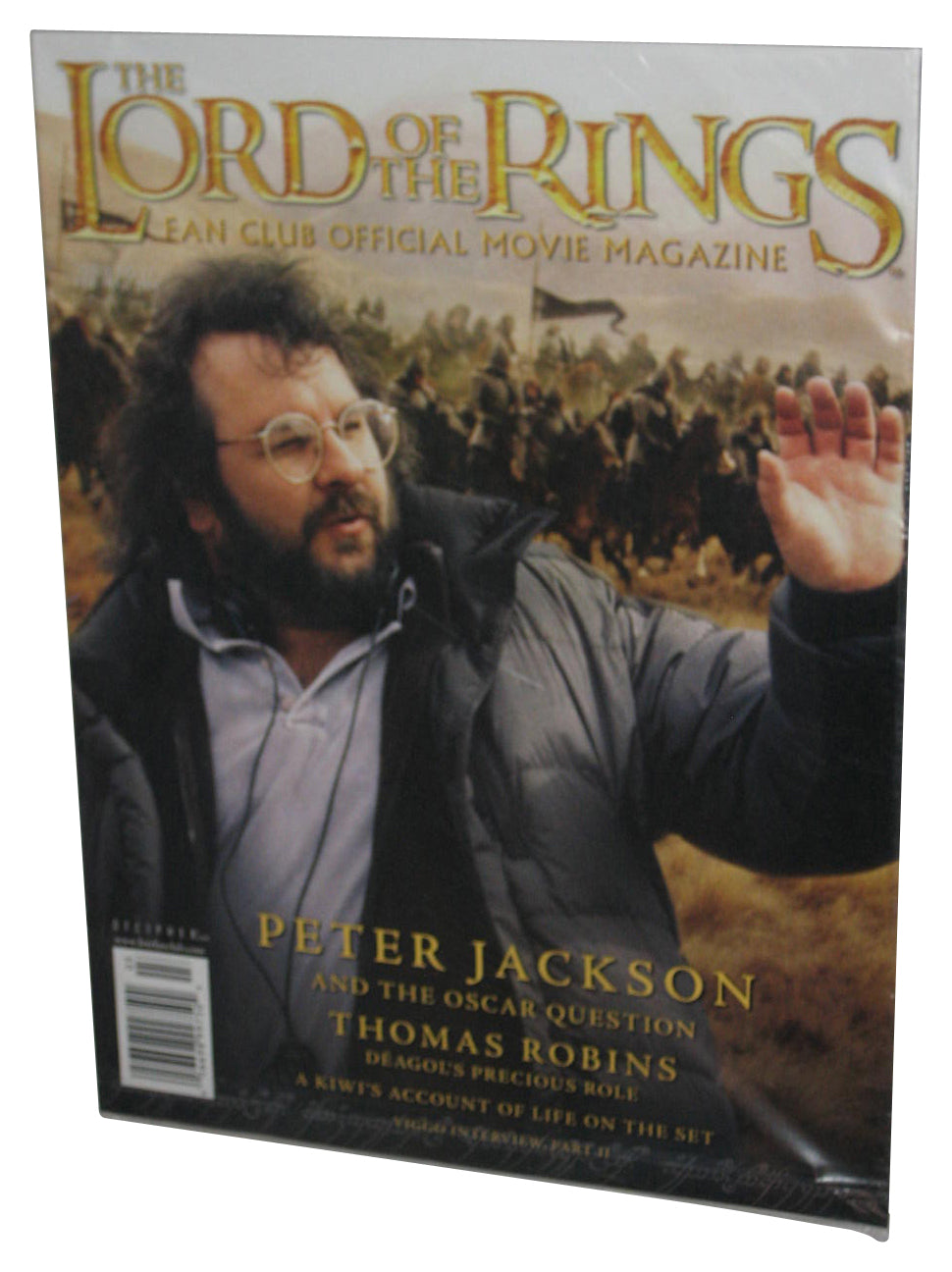 Lord of The Rings Fan Club Official Movie Feb-Mar 2004 Magazine Book No. 13 - (Peter Jackson Cover)