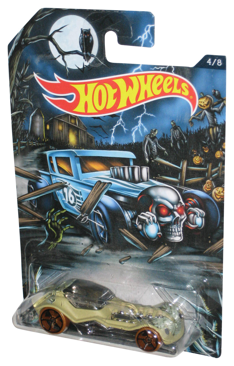 Hot Wheels Halloween (2016) Mattel Tan Dieselboy Toy Car 4/8