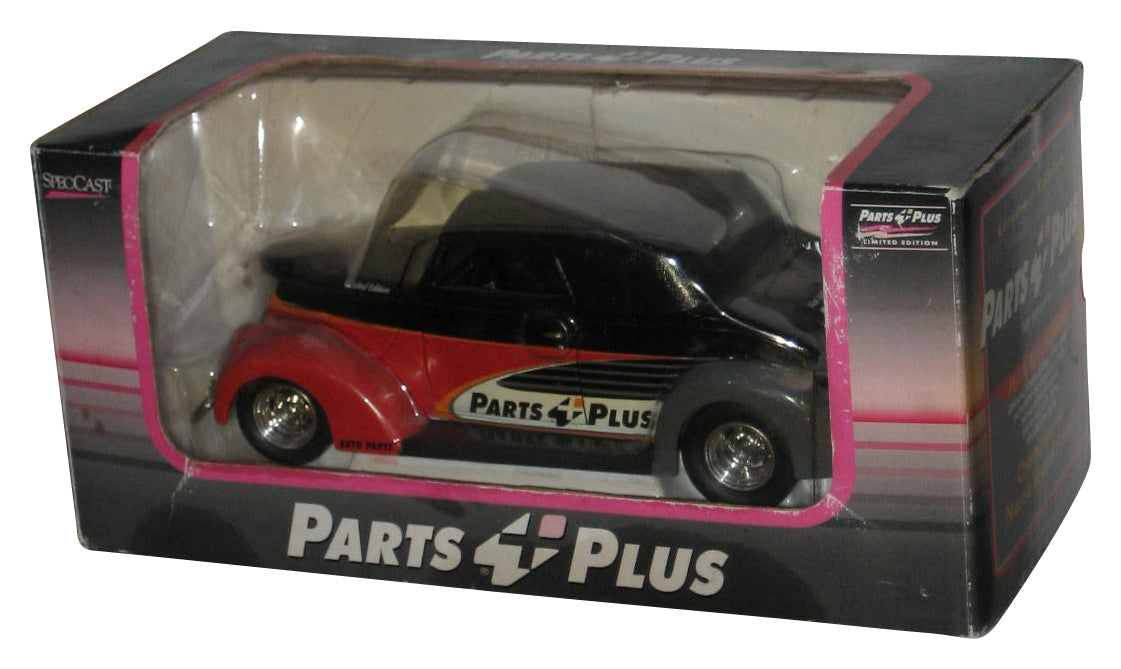 Parts Plus Red & Black 1937 Ford Club Cabriolet Street Rod Toy Car