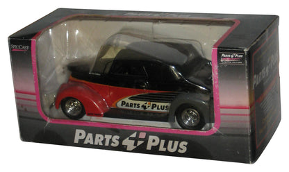 Parts Plus Red & Black 1937 Ford Club Cabriolet Street Rod Toy Car