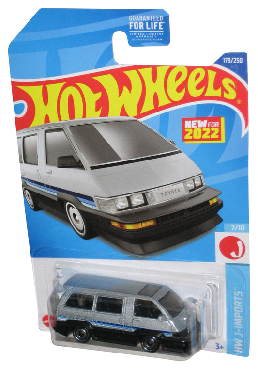 Hot Wheels HW J-Imports 7/10 (2022) Silver 1986 Toyota Van Toy 173/250