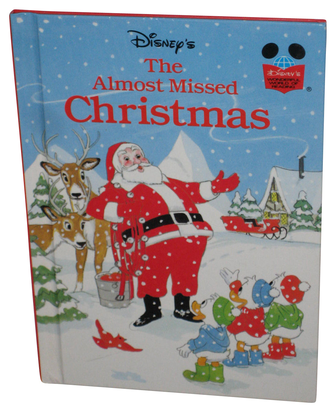 Disney The Almost Missed Christmas (1986) Hardcover Book - (Wonderful World of Reading)