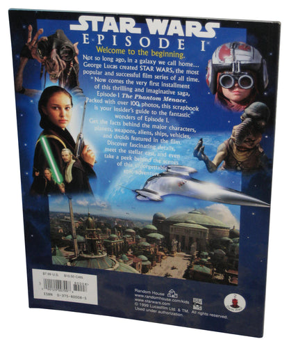 Star Wars Episode 1 The Phantom Menace (1999) Movie Scrapbook Book