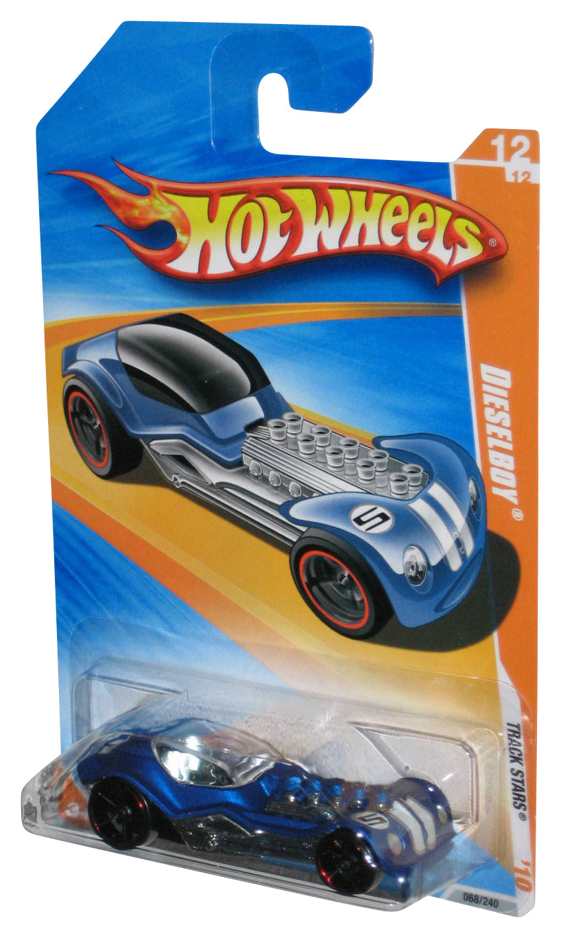 Hot Wheels Track Stars '10 12/12 Blue Dieselboy Toy Car 068/240