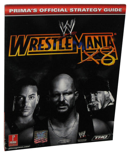 WWE Wrestlemania X8 Nintendo Gamecube Prima Official Strategy Guide Book - (Corner Wear)