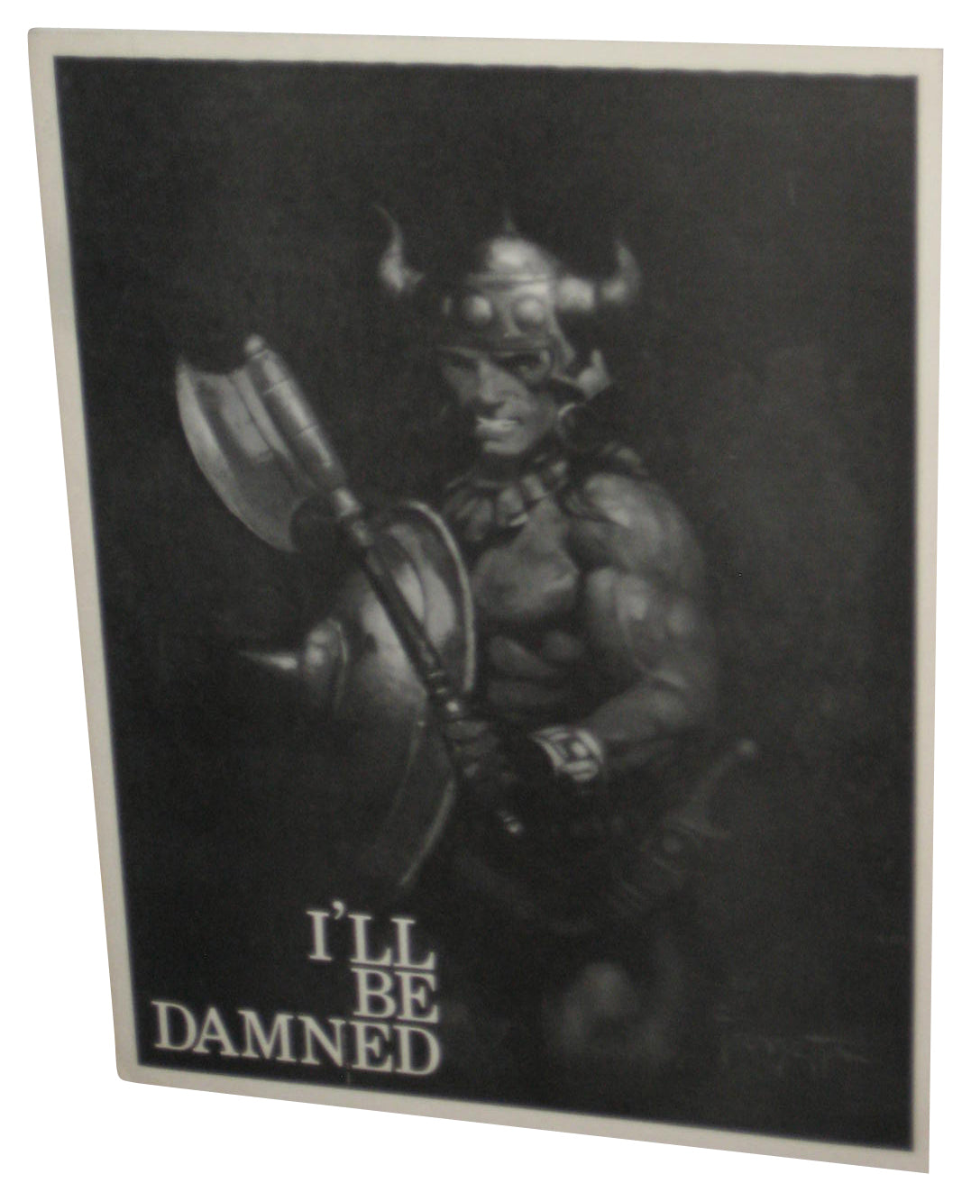 Fanzine I'll Be Damned #1 1970 Limited Edition 1000 Paperback Book - (Frazetta Vaughn Bode Kaluta Jeff Jones)