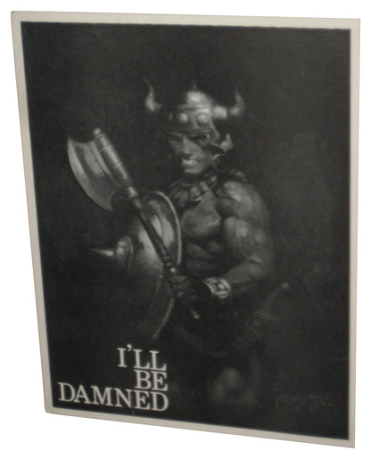 Fanzine I'll Be Damned #1 1970 Limited Edition 1000 Paperback Book - (Frazetta Vaughn Bode Kaluta Jeff Jones)