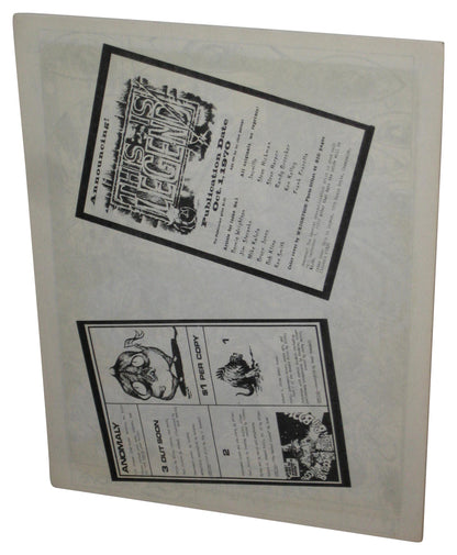 Fanzine I'll Be Damned #1 1970 Limited Edition 1000 Paperback Book - (Frazetta Vaughn Bode Kaluta Jeff Jones)