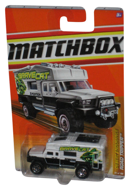 Matchbox Brave Cat X-Pedition Team (2010) White Desert Endurance Road Tripper Toy 91/100