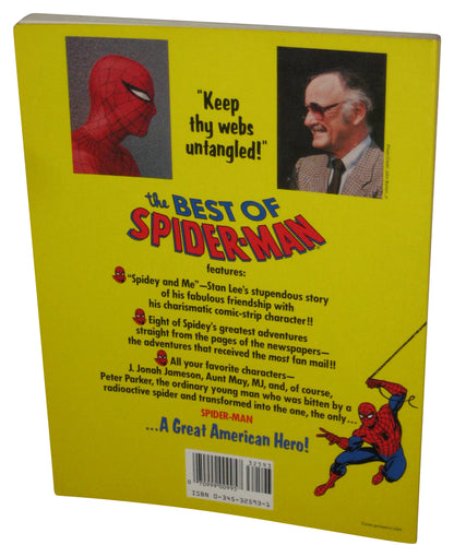 Marvel Comics The Best of Spider-Man (1986) Stan Lee Paperback Book
