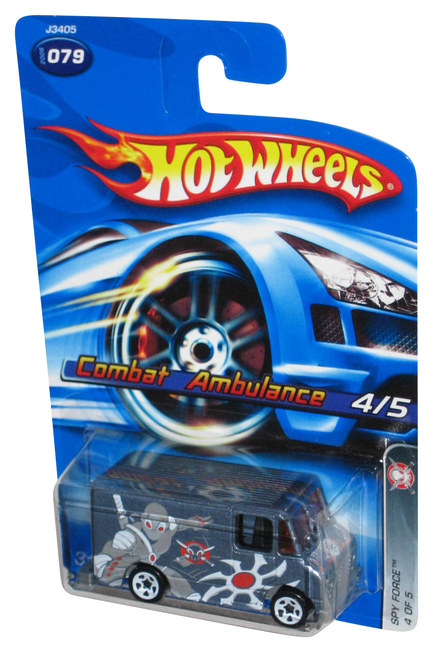 Hot Wheels Spy Force 4/5 (2006) Combat Ambulance Collectible Toy #079