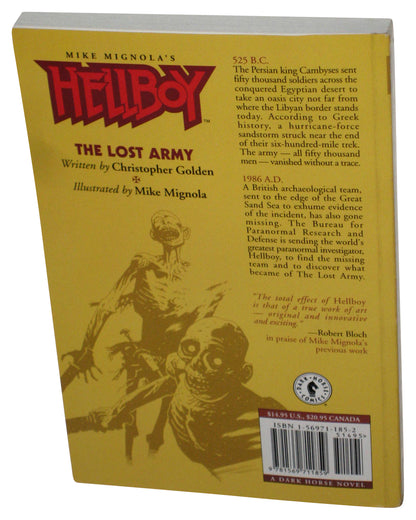 Hellboy The Lost Army (1997) Dark Horse Paperback Book