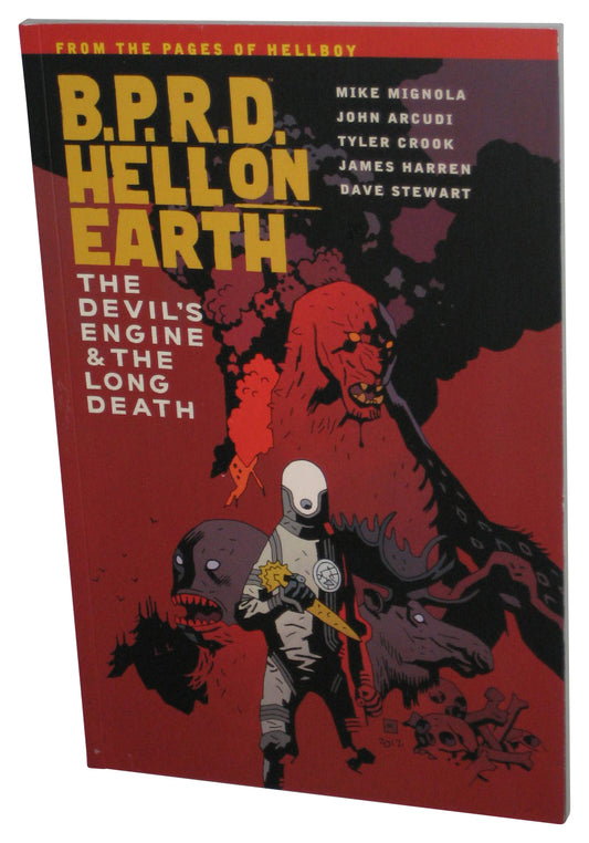 B.P.R.D. Hell On Earth Vol. 4 Devil's Engine And The Long Death (2012) Dark Horse Paperback Book