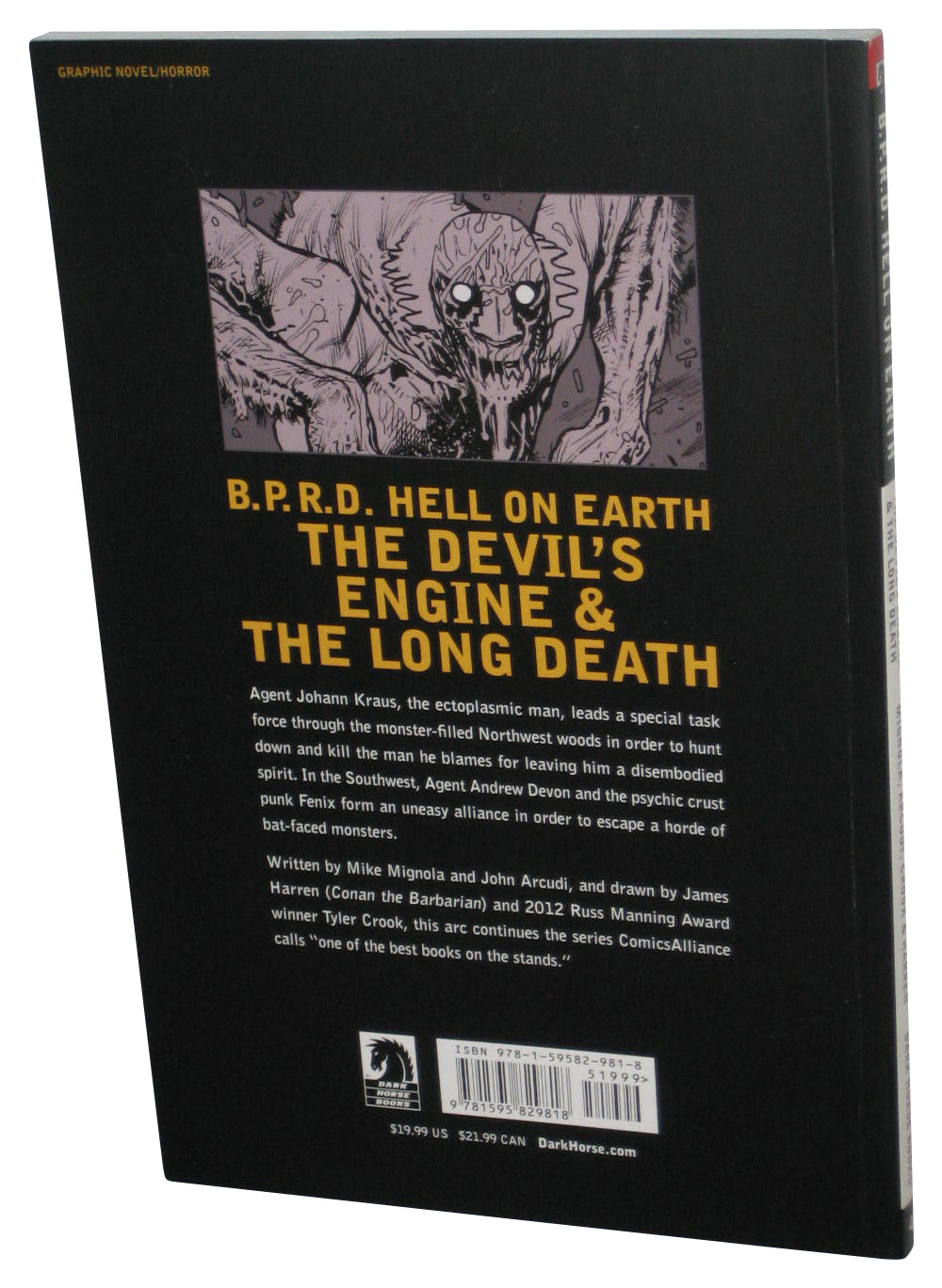 B.P.R.D. Hell On Earth Vol. 4 Devil's Engine And The Long Death (2012) Dark Horse Paperback Book
