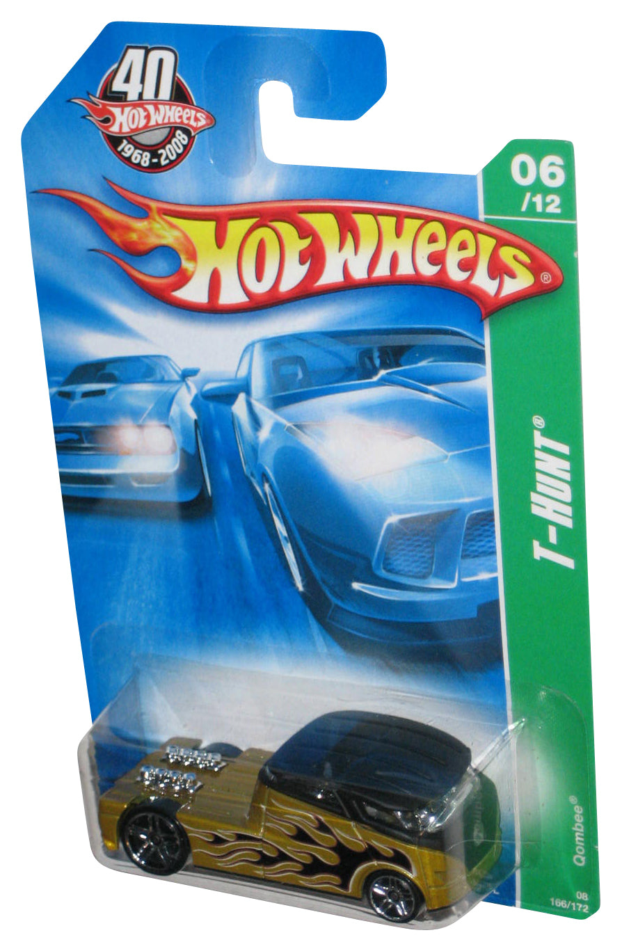 Hot Wheels T-Hunt 06/12 (2007) Gold & Black Qombee Toy Car 166/172