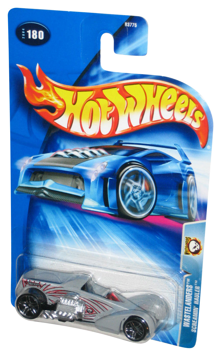 Hot Wheels Wastelanders (2004) Gray Screamin' Hauler Toy Car #180